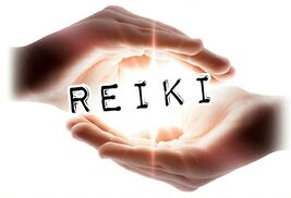 Reiki photo of hands